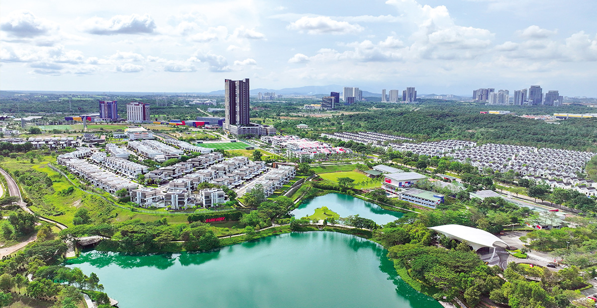 Johor Bahru at night